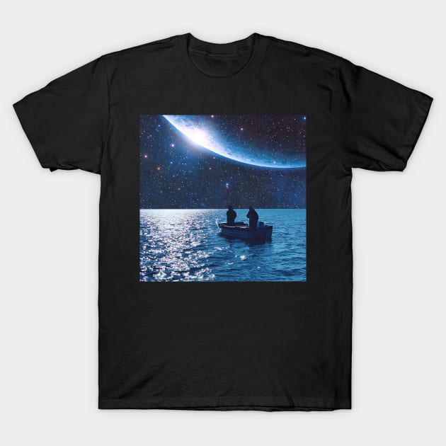 Cosmic Voyage T-Shirt by RiddhiShah